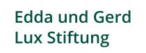 Textlogo Edda und Gerd Lux Stiftung